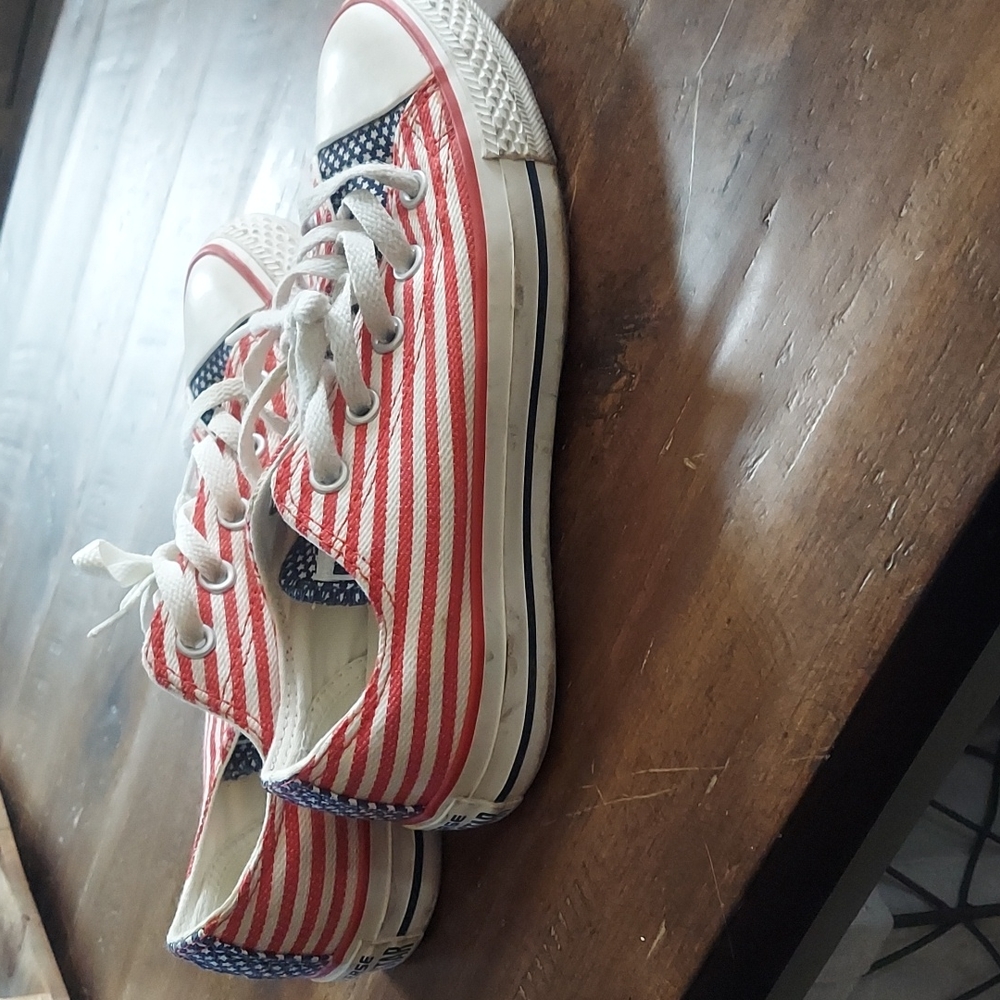 American flag converse